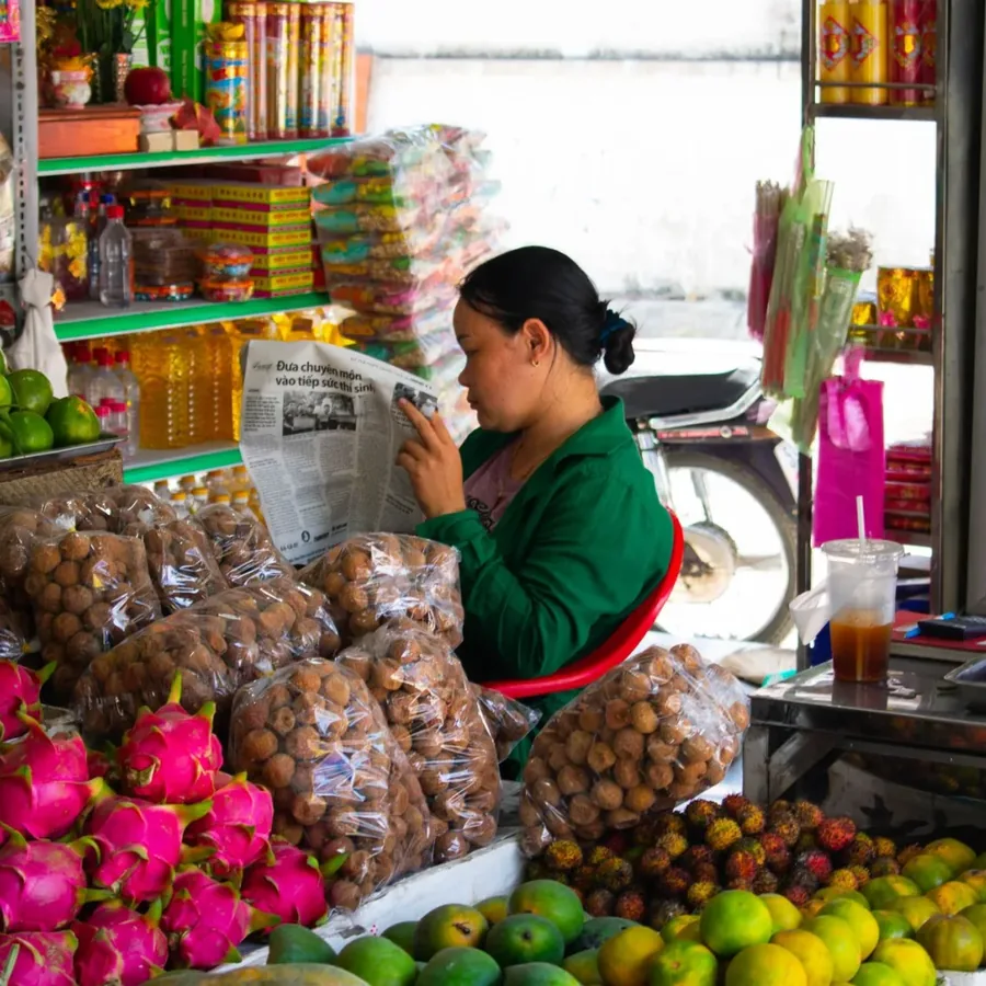 Tủ mát sữa và nước